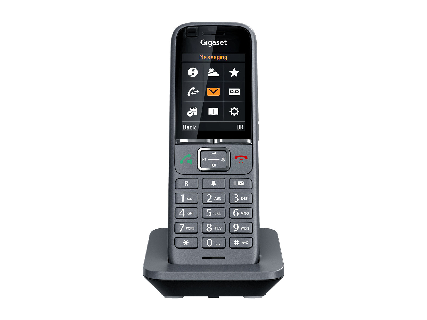 Gigaset N670 Set8, DECT комплект (2 базы, 10 простых трубок)